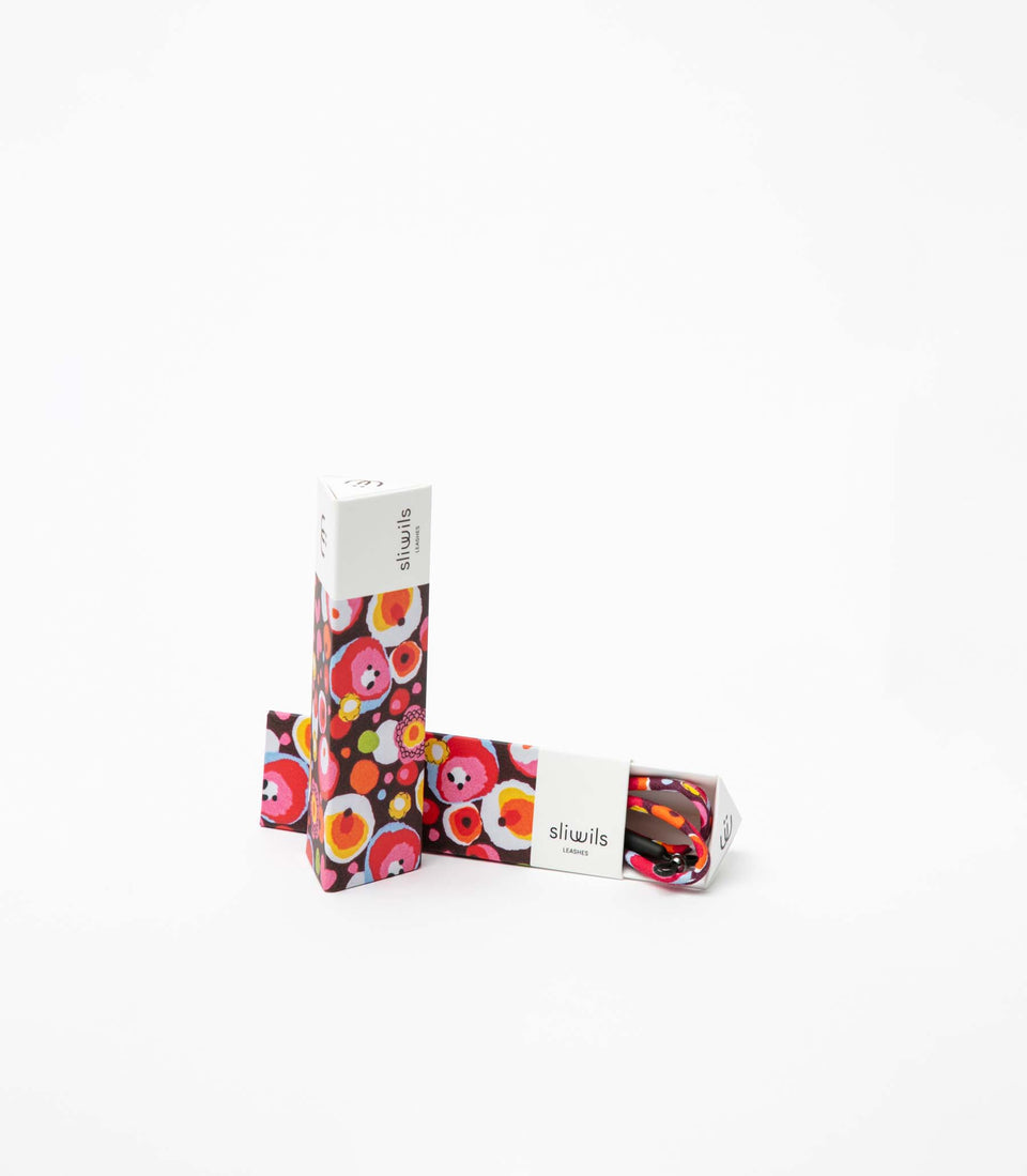 Cordon Lunettes HOLI JOY FLEUR ROUGE - 3 pièces