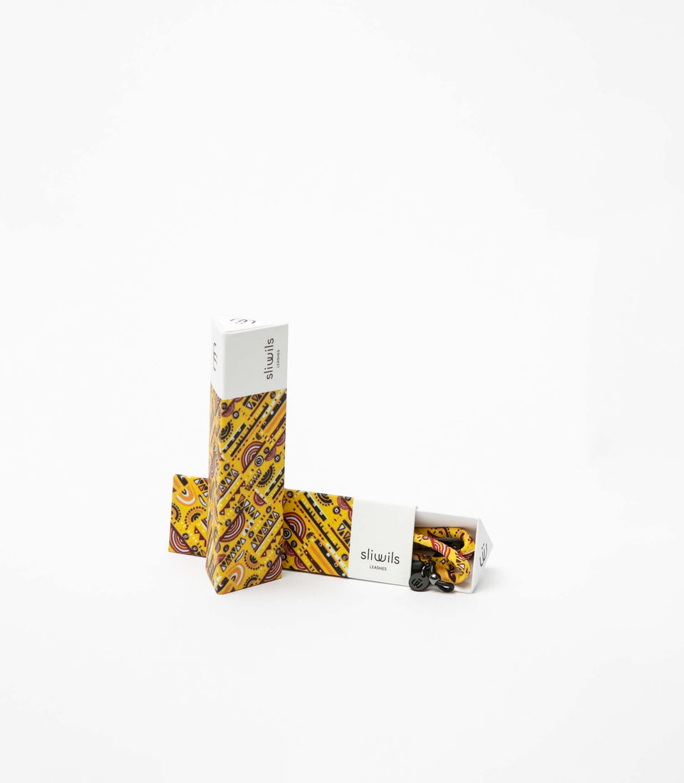 Cordon Lunettes ETHNIC KINICH (Jaune) - 3 pièces