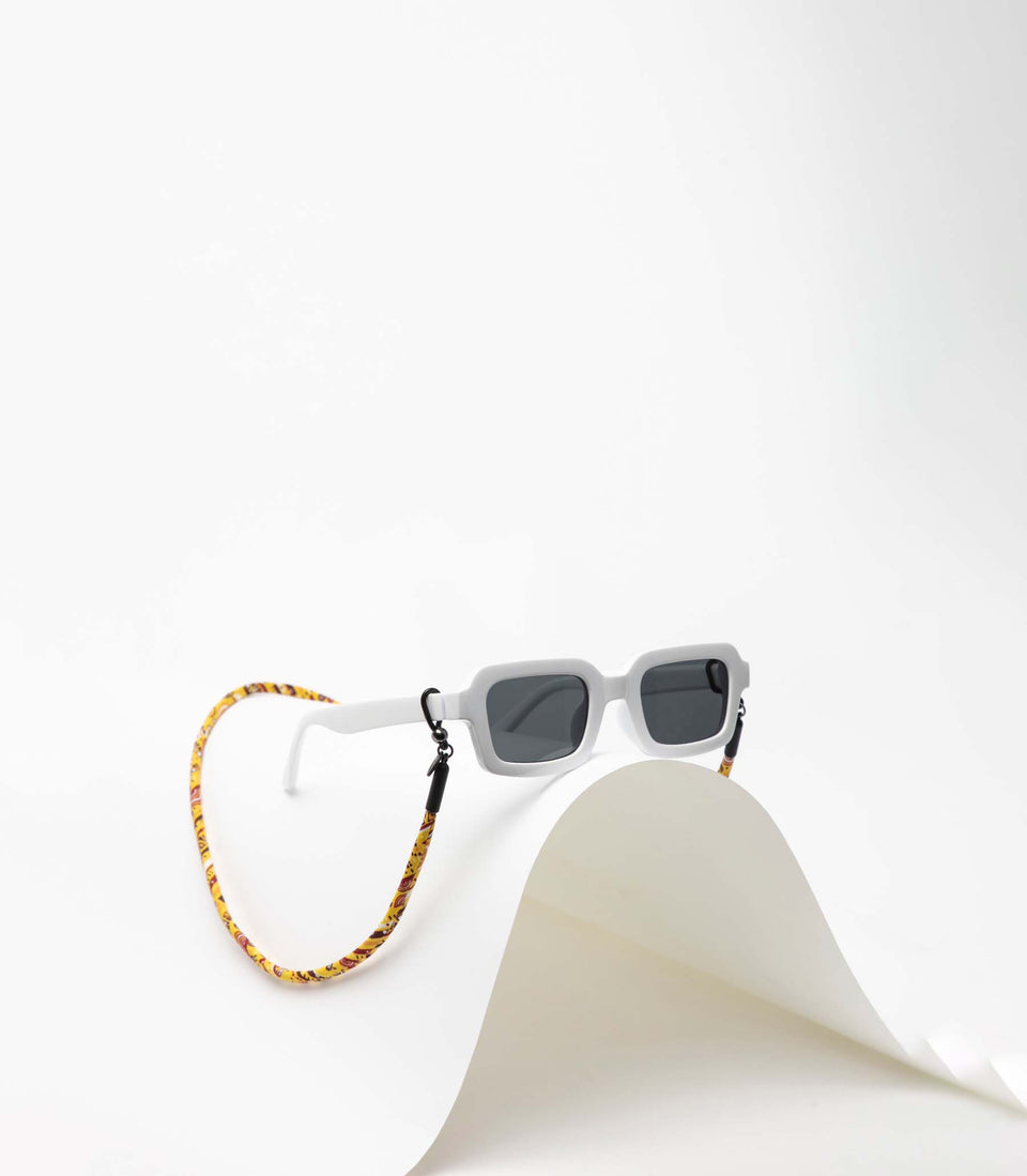 Cordon Lunettes ETHNIC KINICH (Jaune) - 3 pièces