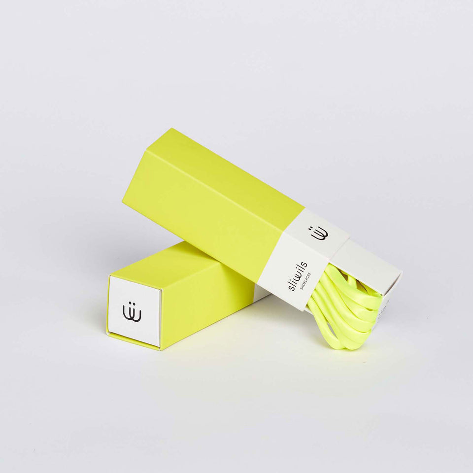 Lacets Néon Jaune - 3 pièces