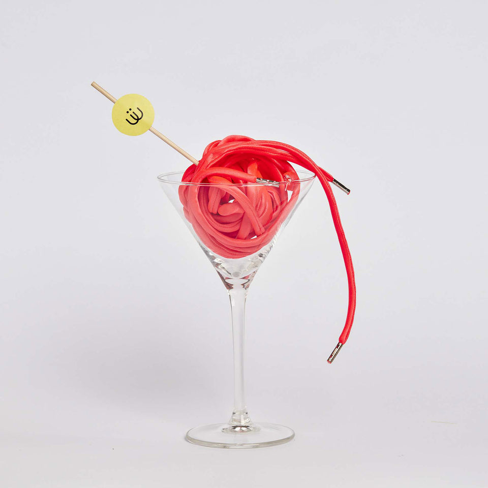 Lacets Néon Rose - 3 pièces