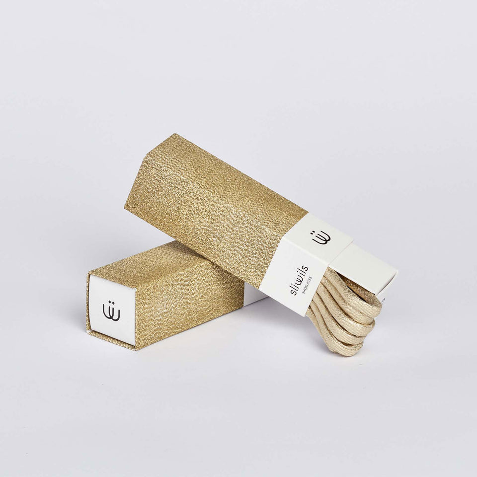 Lacets MANHATTAN CHIC (OR) - 3 pièces