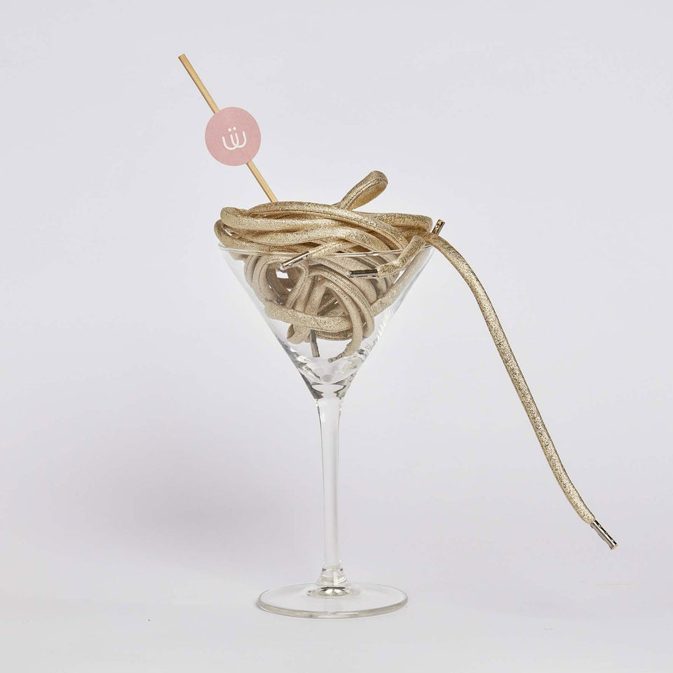 Lacets MANHATTAN CHIC (OR) - 3 pièces