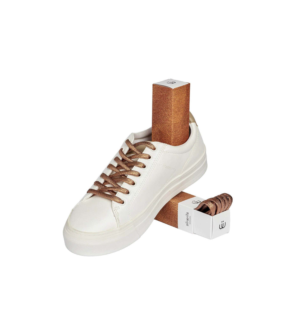 Lacets MANHATTAN CHIC (Bronze) - 3 pièces