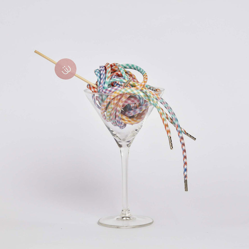 Lacets LINDY HOLIDAY (Multicolor) - 3 pièces