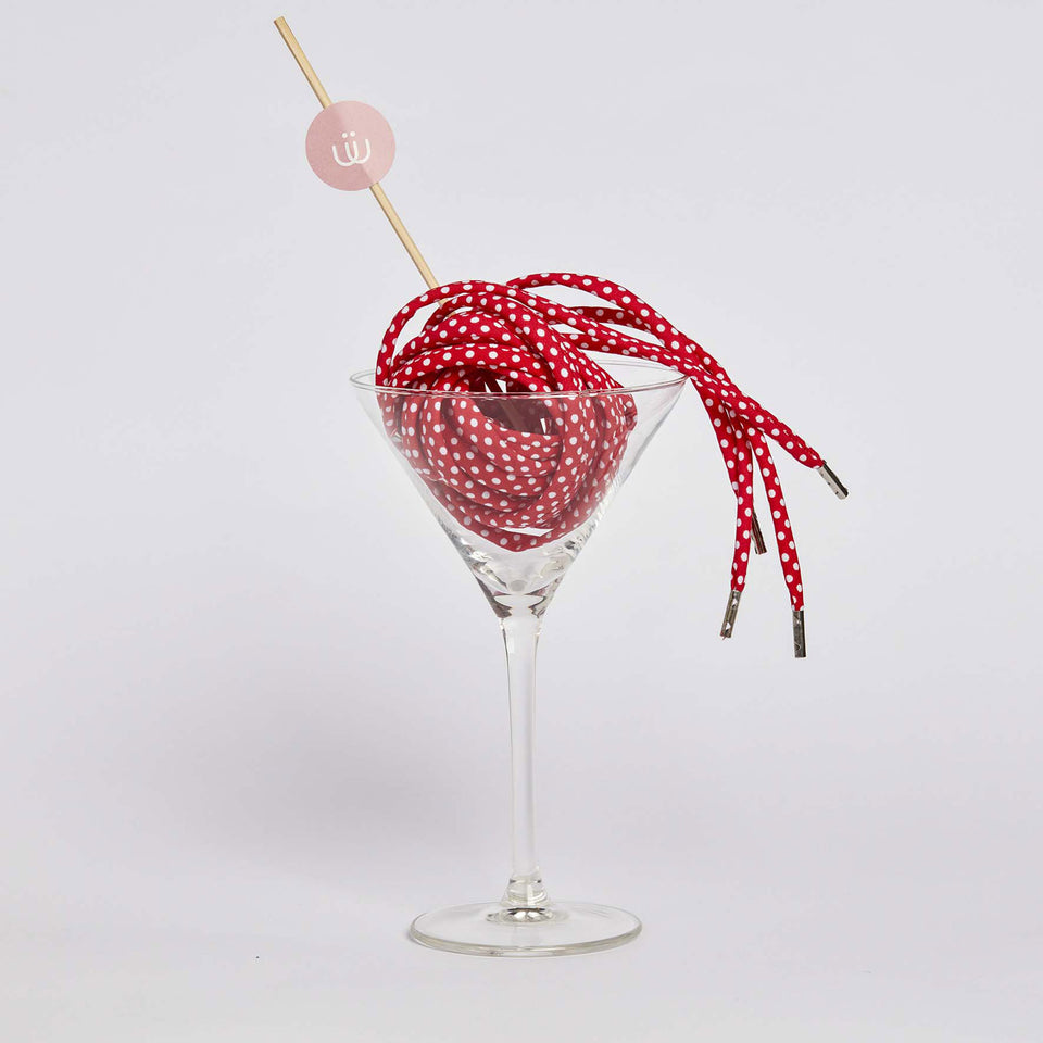 Lacets LINDY PASSION (Rouge) - 3 pièces