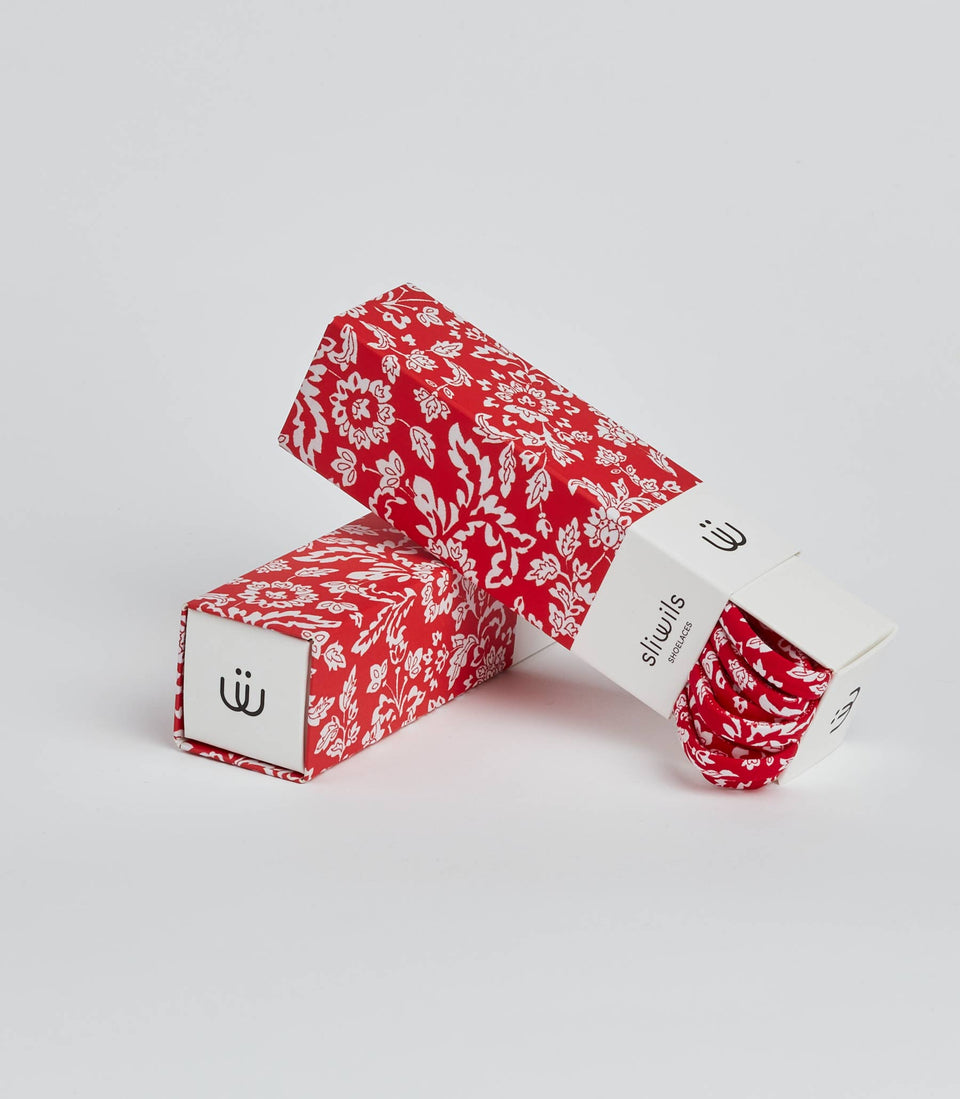 Lacets LIBERTY SPIRIT (Rouge)- 3 pièces