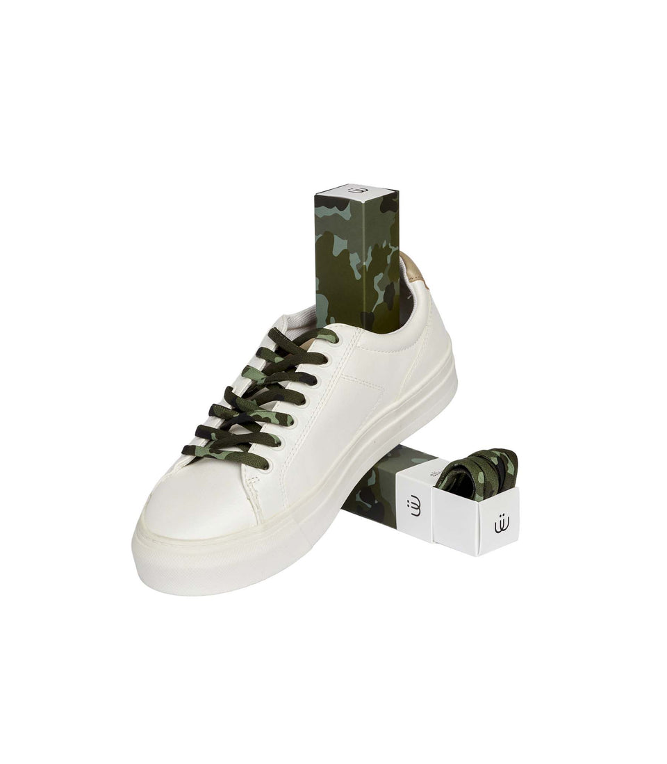 Lacets SAVAGE FOOREST (Vert) - 3 pièces