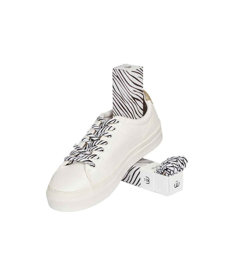 Lacets SAVAGE ZEBRA - 3 pièces