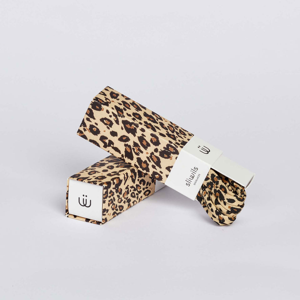 Lacets SAVAGE LEOPARD - 3 pièces