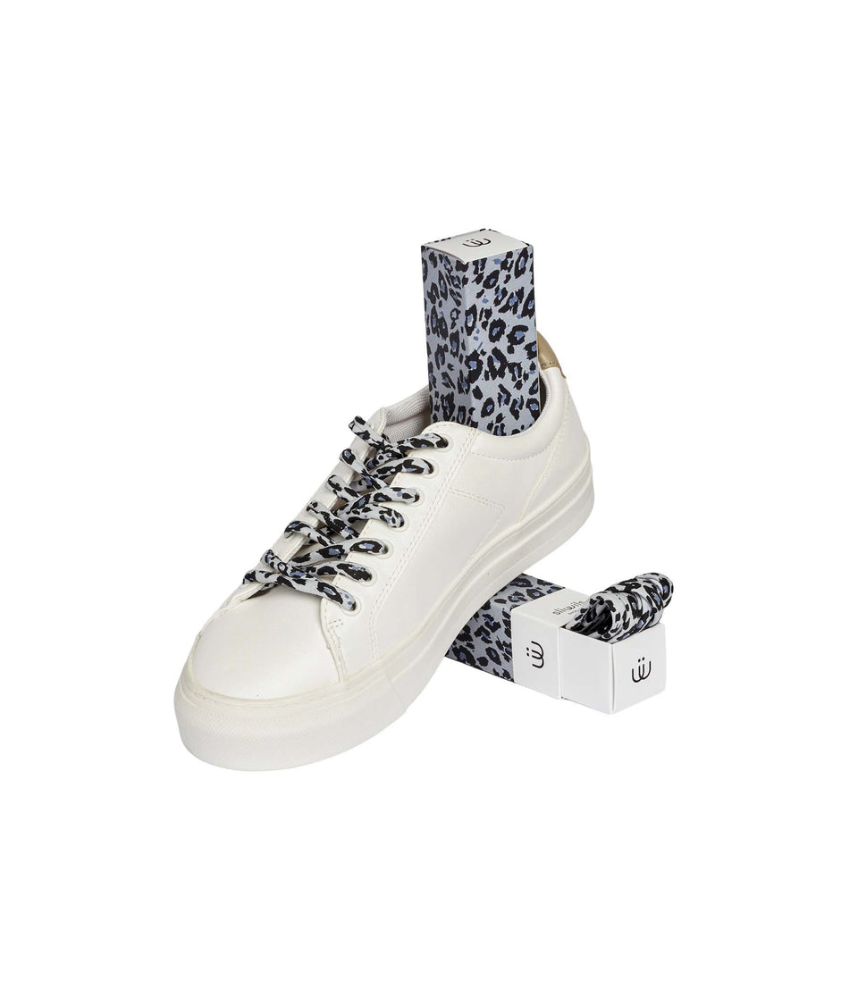 Lacets SAVAGE SNOW LEOPARD - 3 pièces
