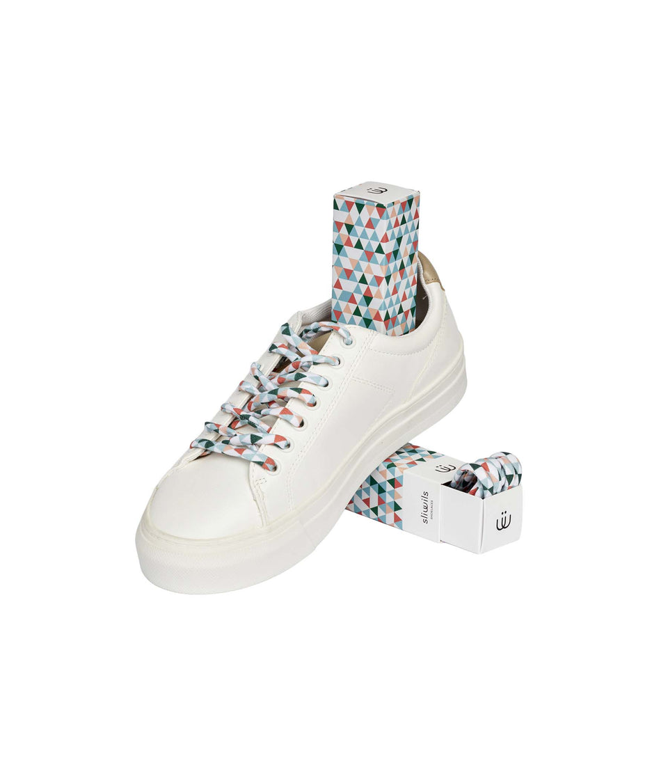 Lacets SUMMIT LOFTY (Bleu/Vert) - 3 pièces