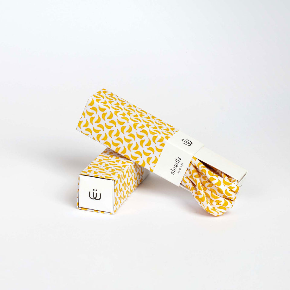 Lacets TROPICAL BANANA - 3 pièces