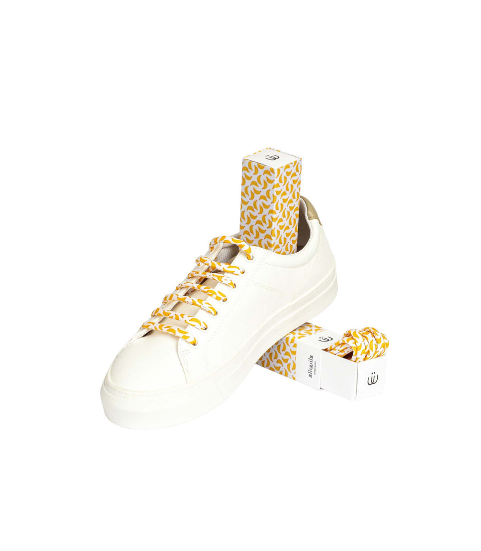 Lacets TROPICAL BANANA - 3 pièces