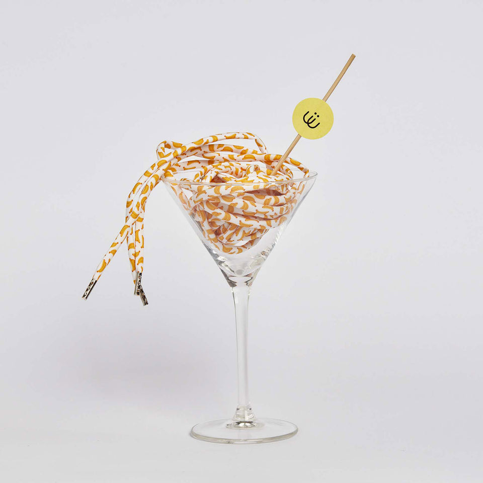 Lacets TROPICAL BANANA - 3 pièces