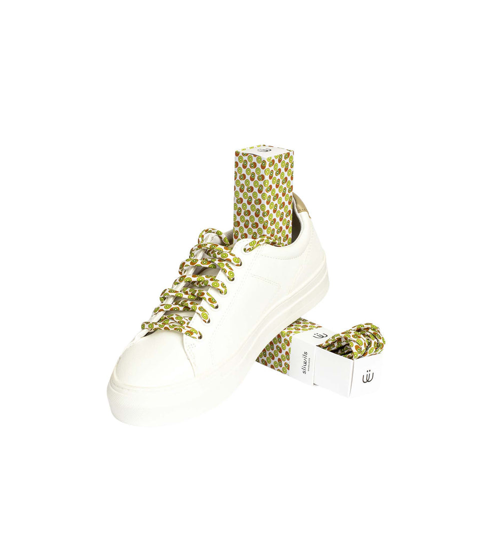 Lacets TROPICAL KIWI - 3 pièces