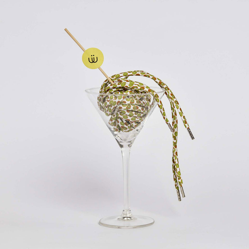 Lacets TROPICAL KIWI - 3 pièces