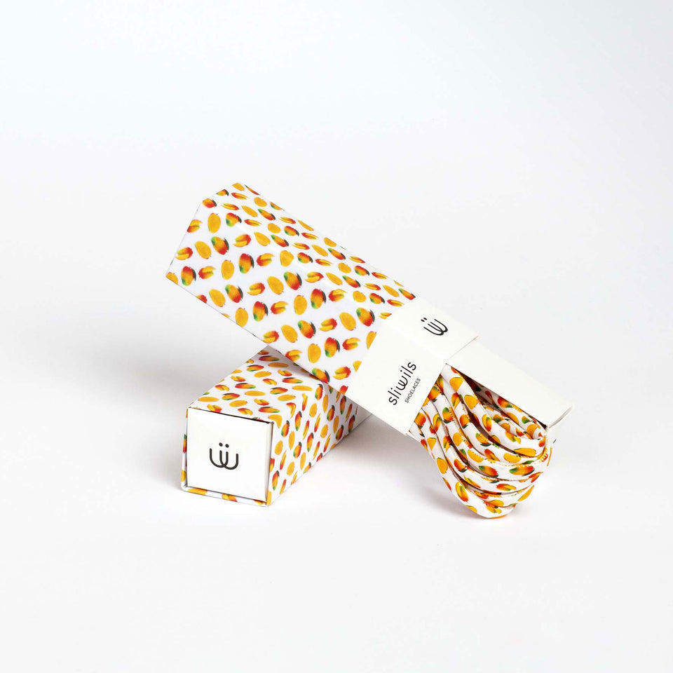 Lacets TROPICAL Mango - 3 pièces