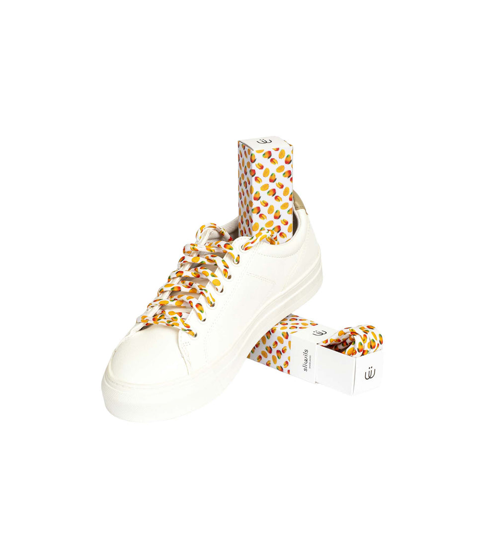 Lacets TROPICAL Mango - 3 pièces