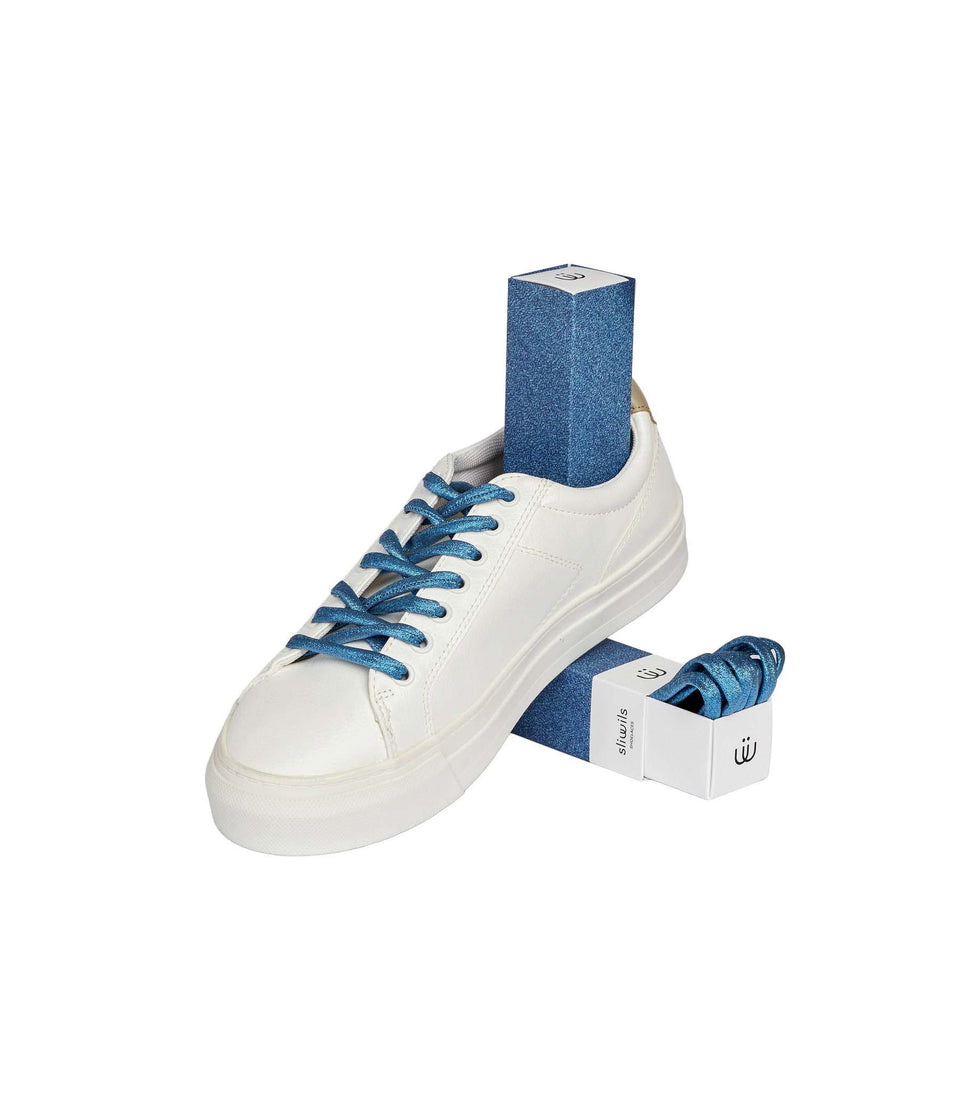 Lacets MANHATTAN Blue - 3 pièces