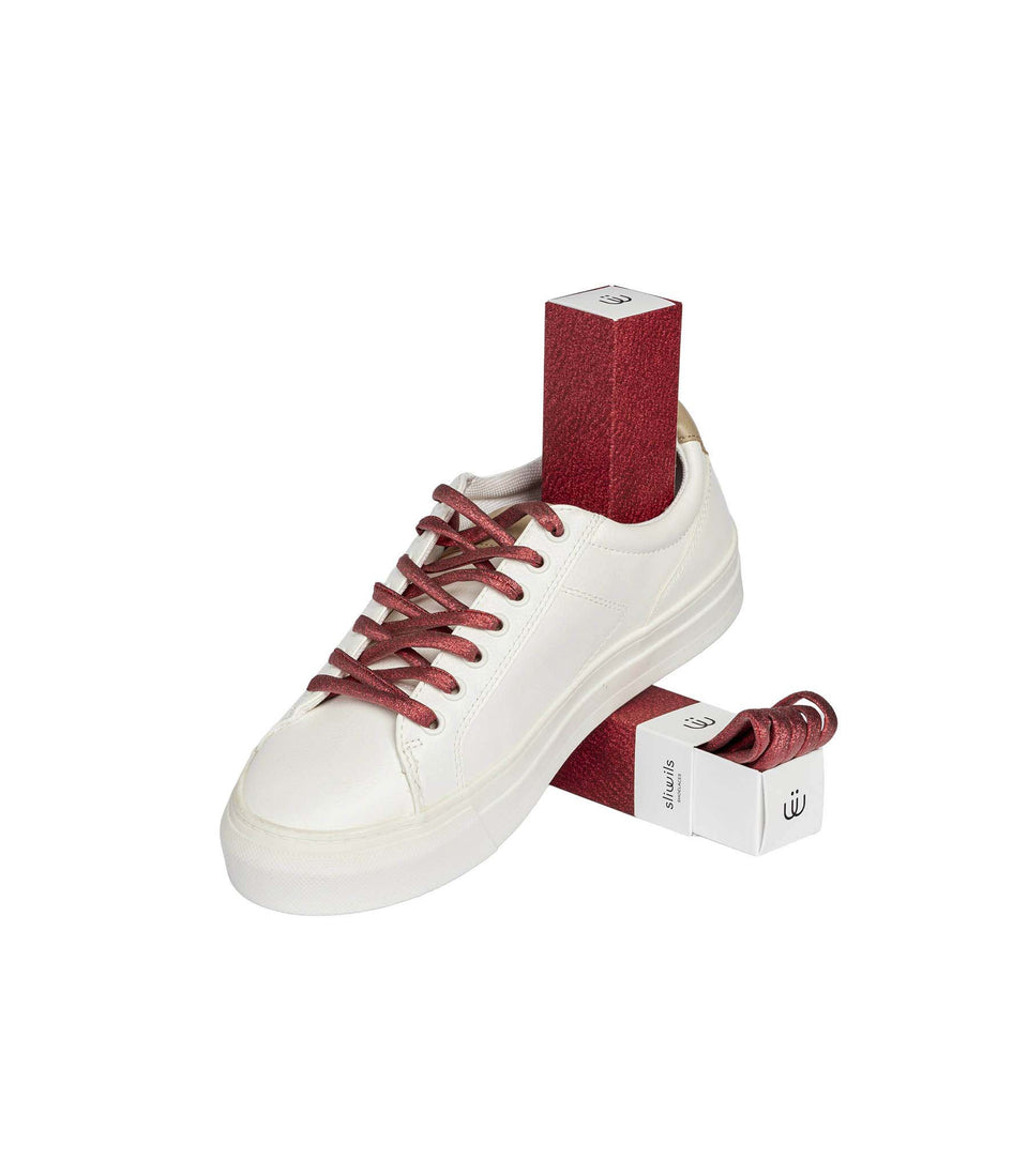 Lacets MANHATTAN Red - 3 pièces