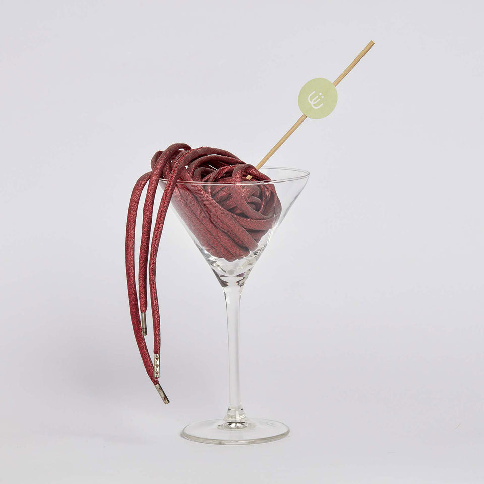 Lacets MANHATTAN Red - 3 pièces