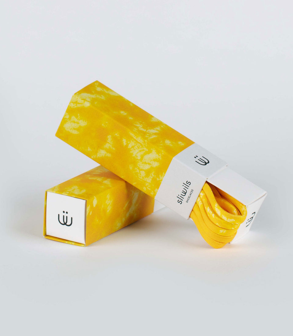 TIE-DYE Jaune - 3 pièces