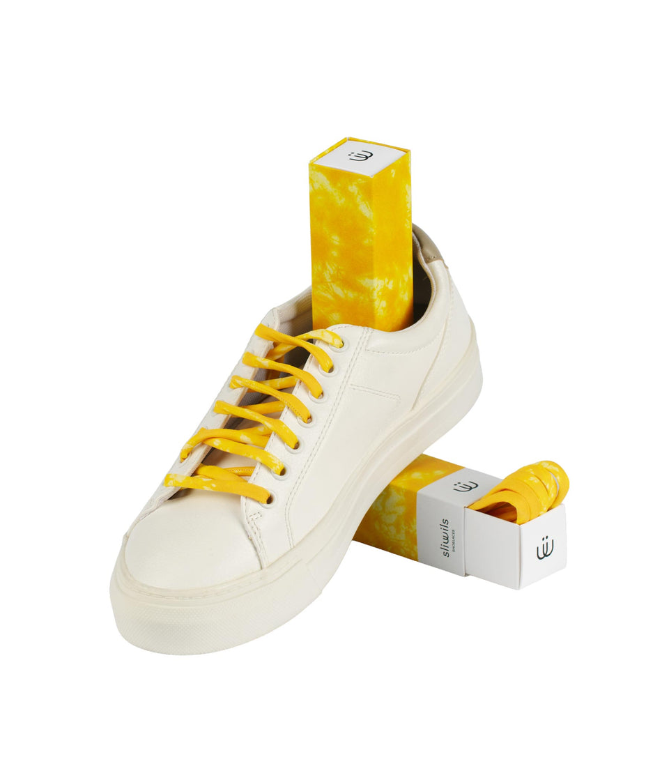 TIE-DYE Jaune - 3 pièces