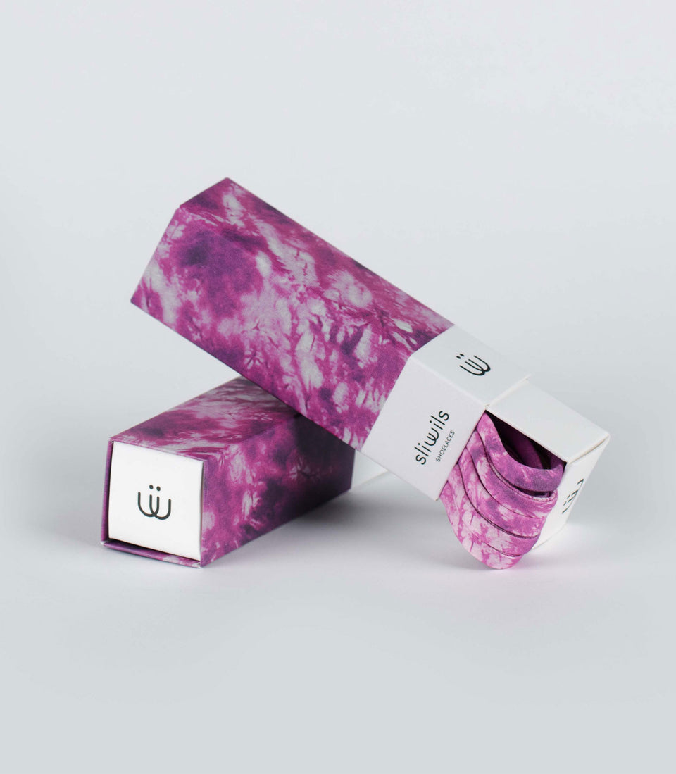 TIE-DYE Violet - 3 pièces