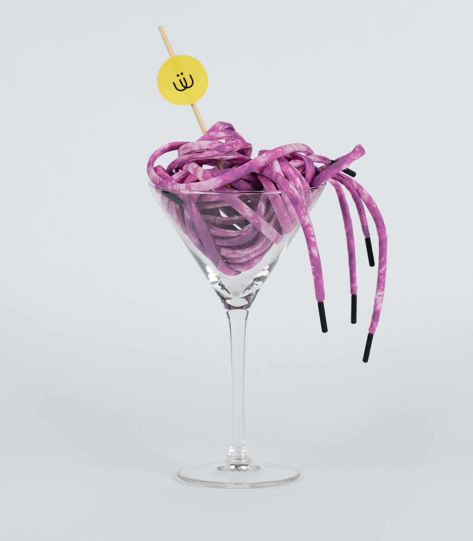 TIE-DYE Violet - 3 pièces