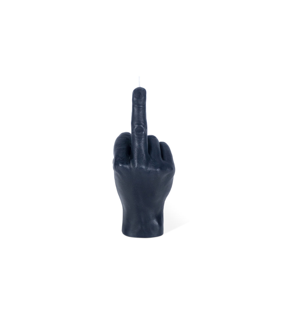 Bougie F*ck You Noir Petite - 2 pièces