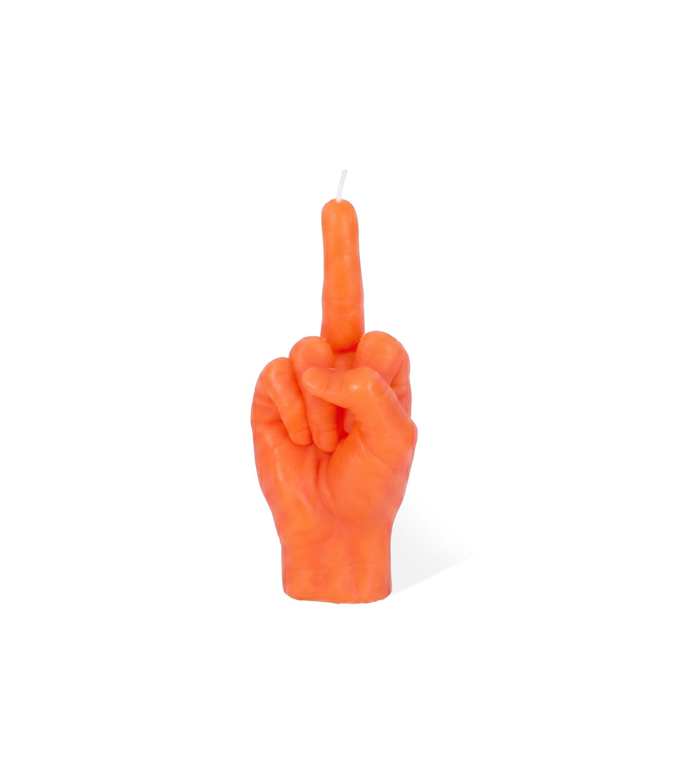 Bougie F*ck You Orange Petite - 2 pièces