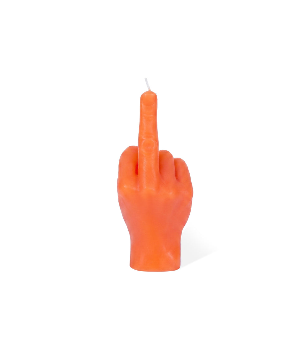Bougie F*ck You Orange Petite - 2 pièces