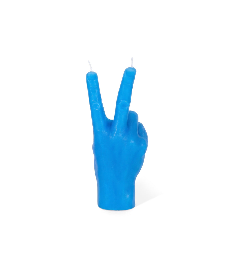 Bougie Peace Blue Petite - 2 pièces