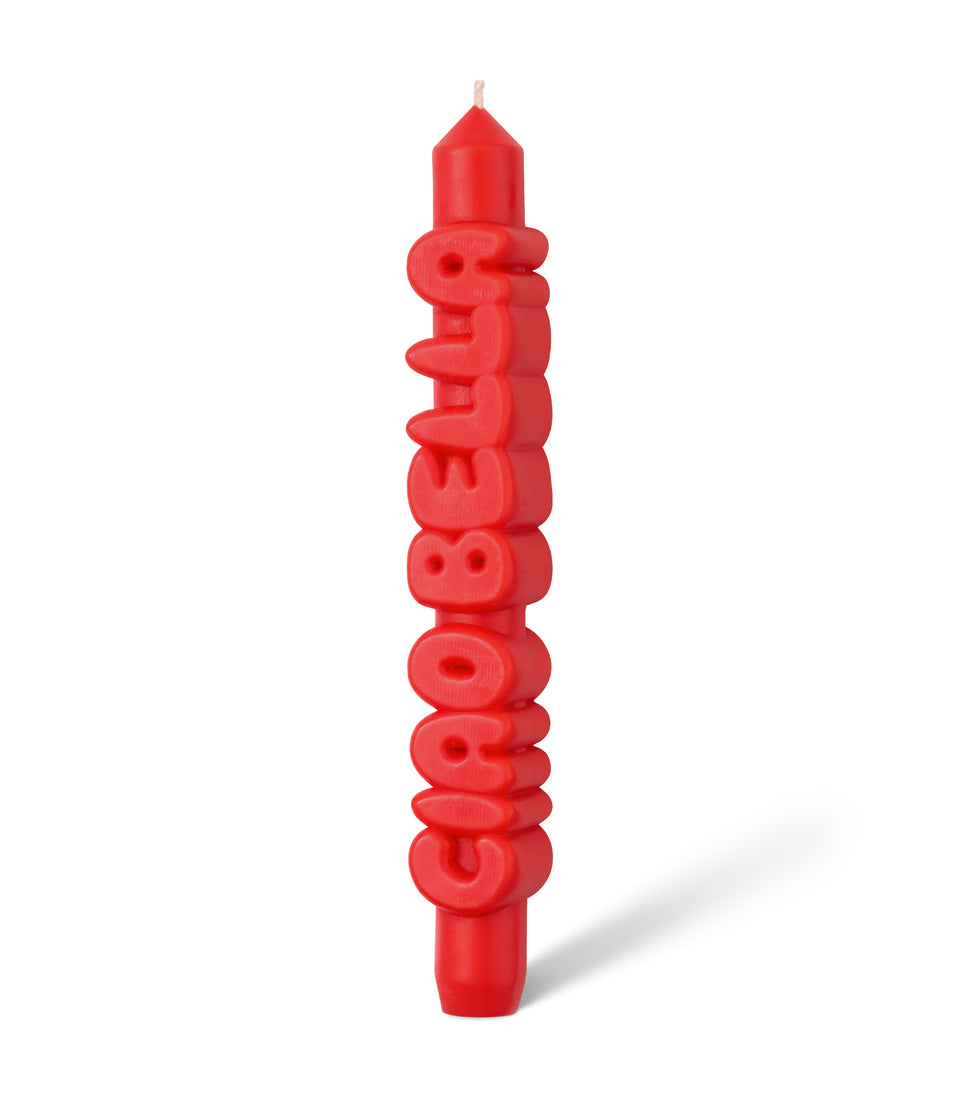 3D Bougie CIAO BELLA Orange - 2 pièces