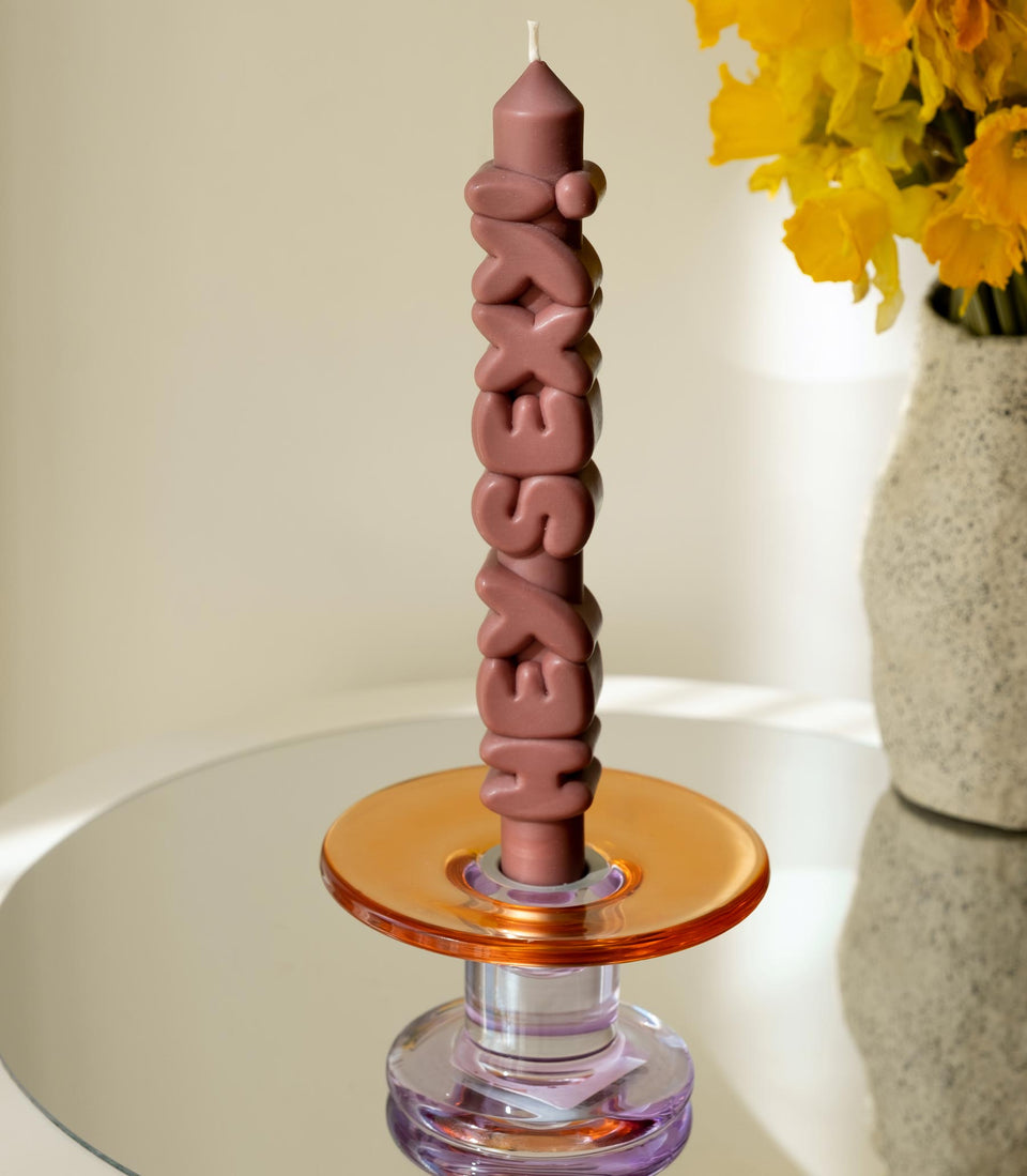 3D Bougie Hey Sexy Moka - 2 pièces