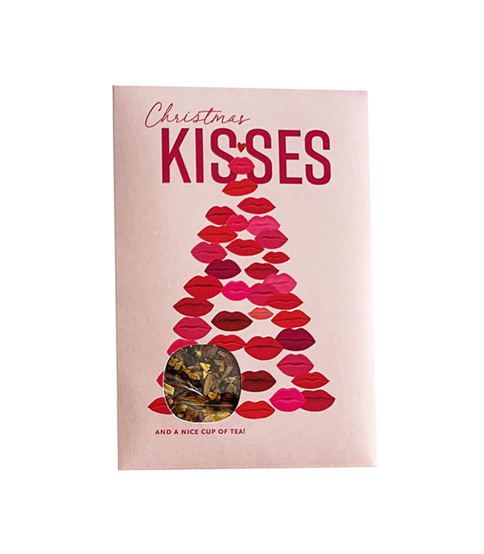 Carte Postale Christmas Tree Kisses -6 pièces
