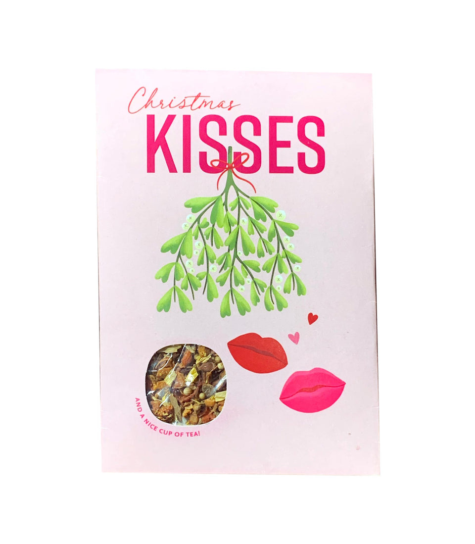 Carte Postale Christmas Kisses Mistletoe - 6 pièces