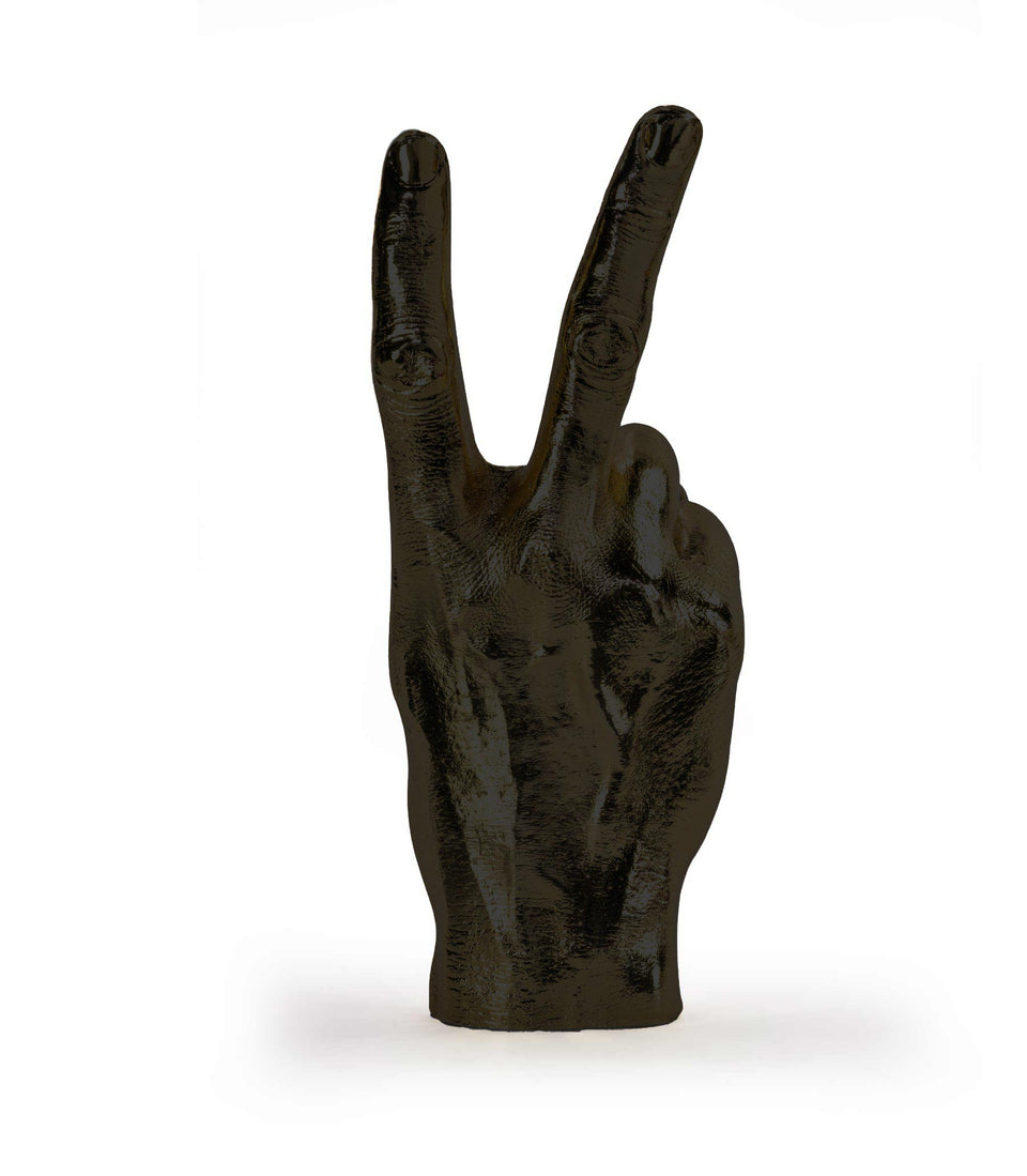 Sculpture Peace Noir - 4 pièces