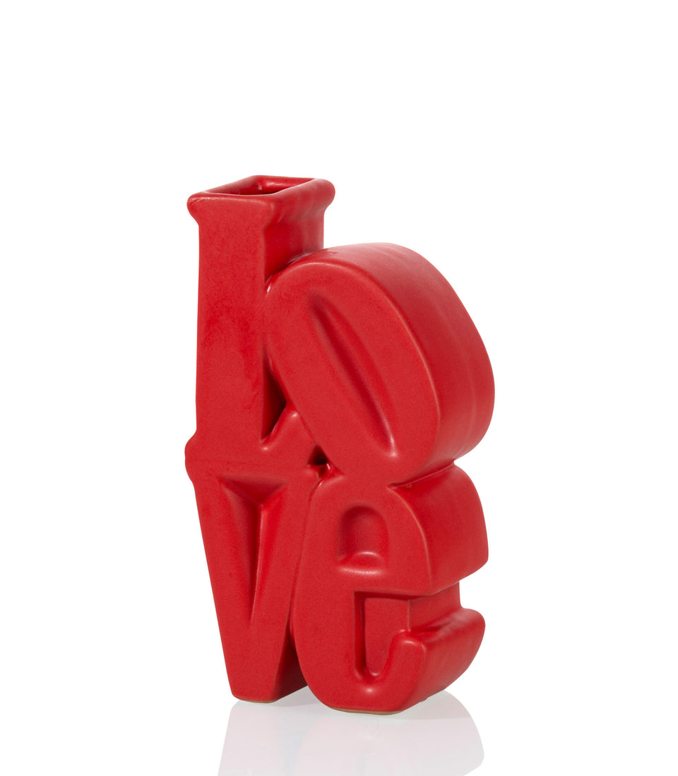 Vase Love Rouge - 4 pièces