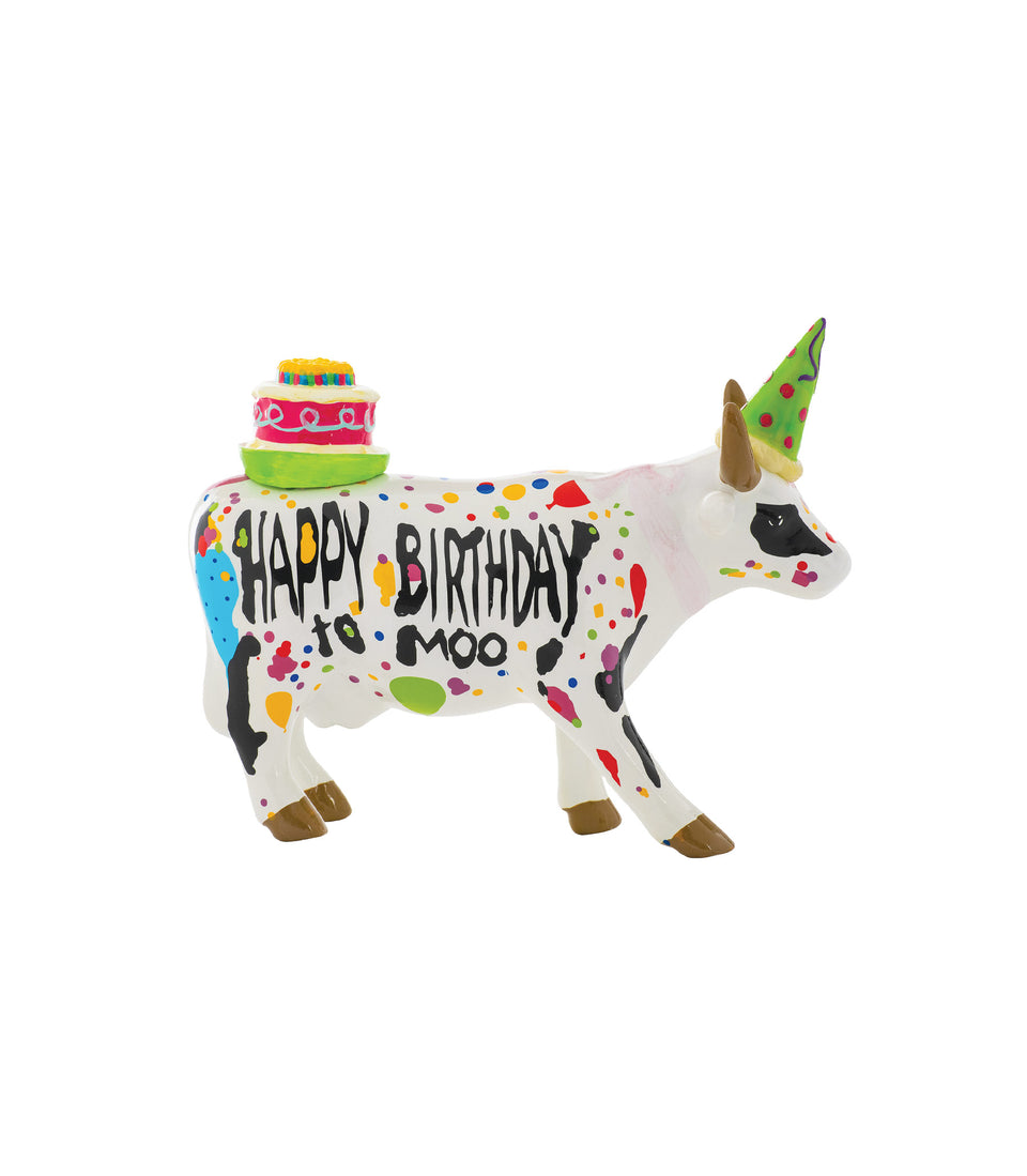 Happy Birthday To Moo! - Medium Céramique