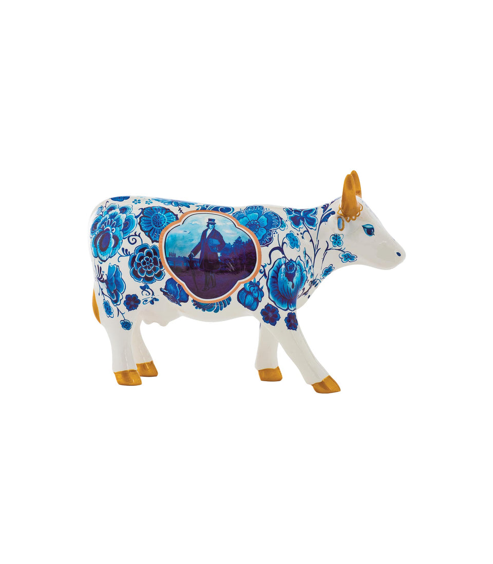 Blue Cow Bone China - Medium Céramique