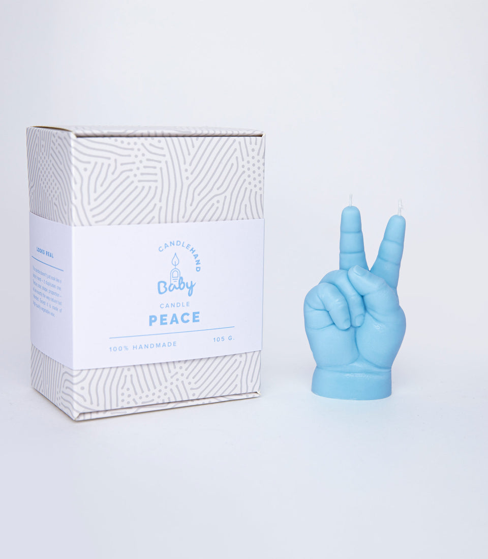 Peace Baby Bleu